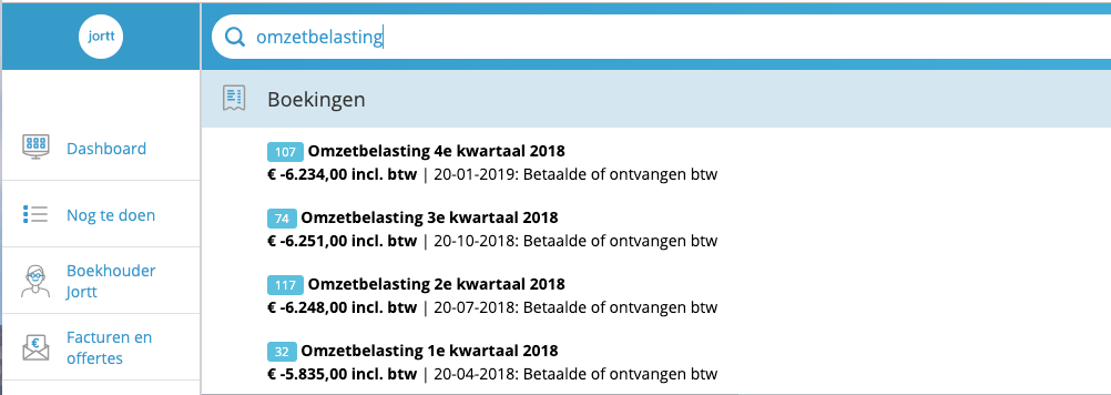Belastingen boekhouder