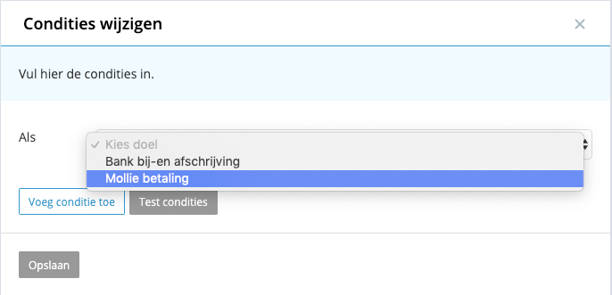 Boekhouder voor Mollie