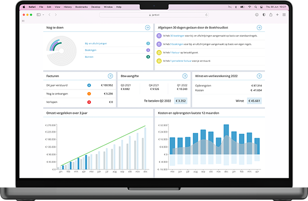 Boekhouden met Jortt