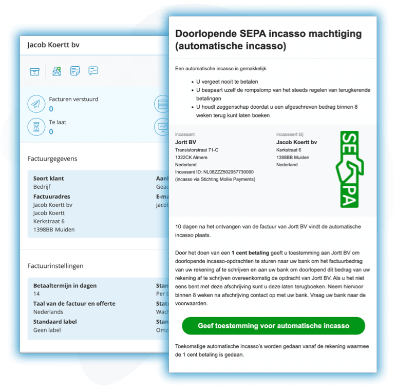 SEPA machtiging