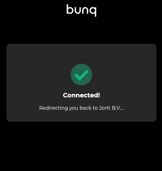 Verbonden bunq rekening