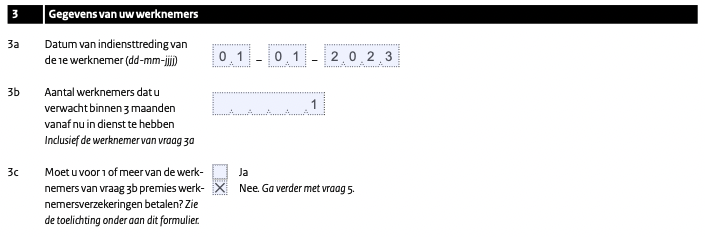 Gegevens werknemer salarisadministratie