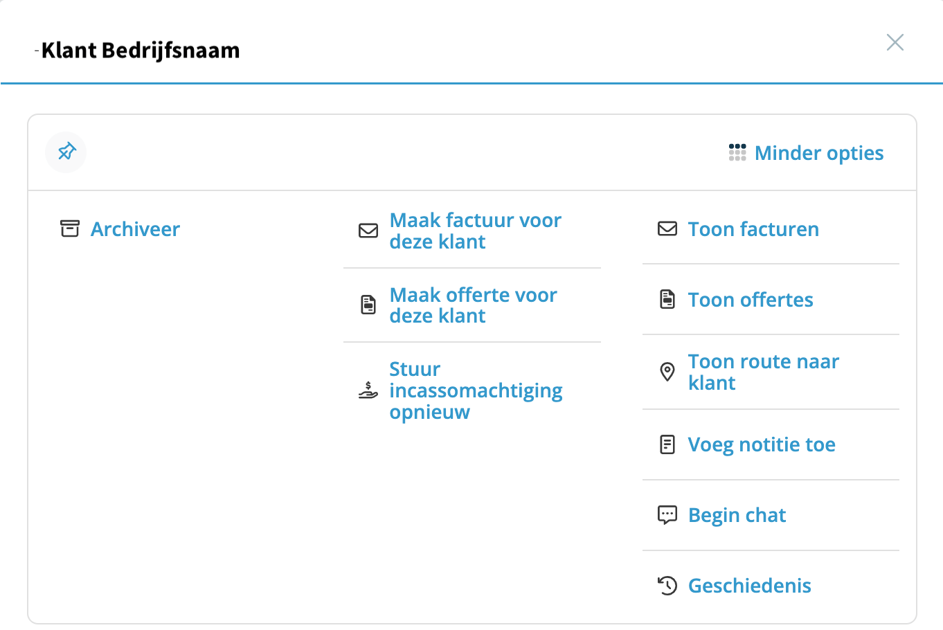 automatisch incasseren opnieuw versturen