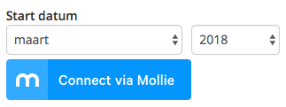Koppel boekhoudprogramma met Mollie