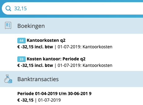 Dubbel geboekt