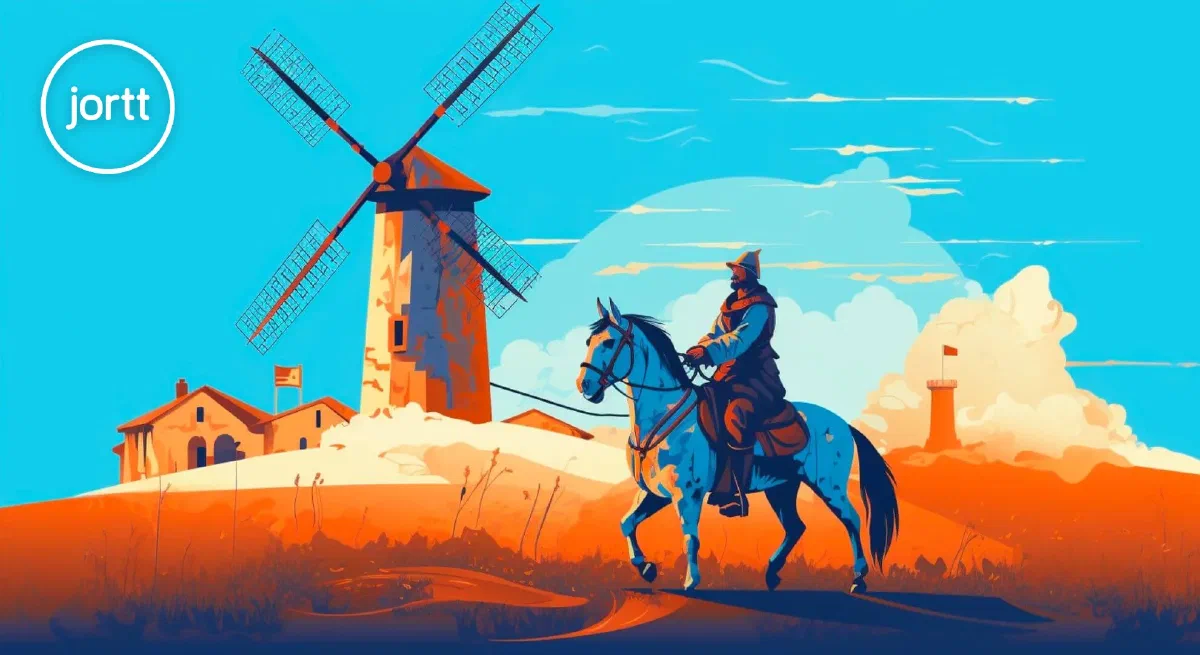 Als een Don Quixote ging ik weer op die molens af