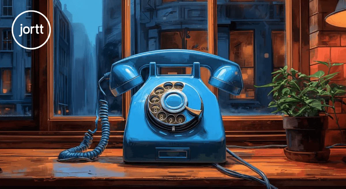 De telefoon stopt vanzelf met rinkelen…