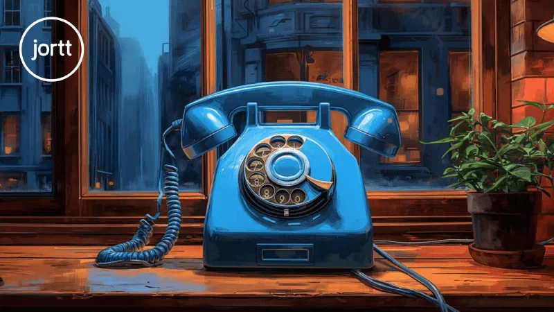 De telefoon stopt vanzelf met rinkelen…