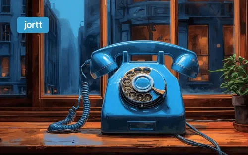 De telefoon stopt vanzelf met rinkelen…
