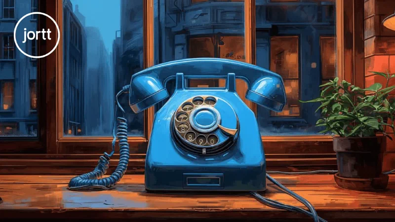 De telefoon stopt vanzelf met rinkelen…