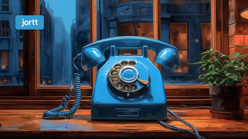 De telefoon stopt vanzelf met rinkelen…