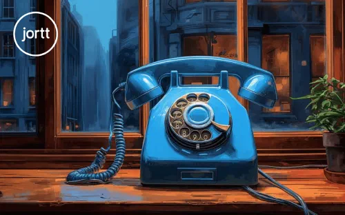 De telefoon stopt vanzelf met rinkelen…