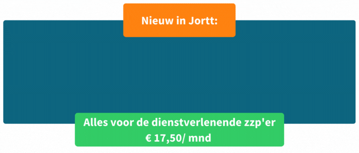 Boekhoudprogramma jortt introduceert jortt ZZP