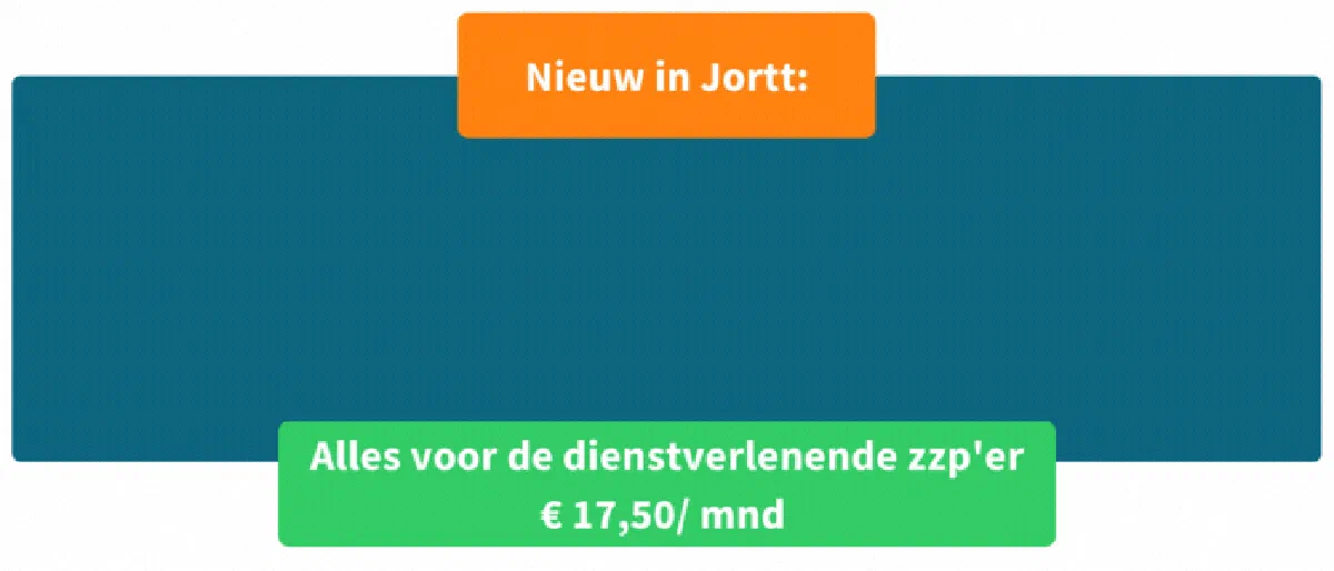 Boekhoudprogramma jortt introduceert jortt ZZP