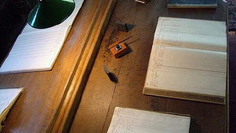 Ouderwetse boekhouden met grootboek