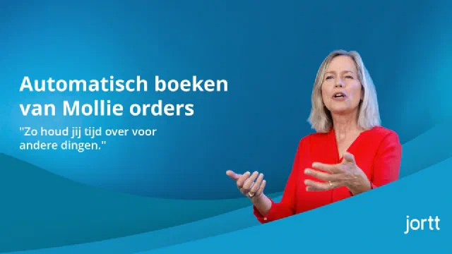 Mollie orders automatisch boeken met Jortt