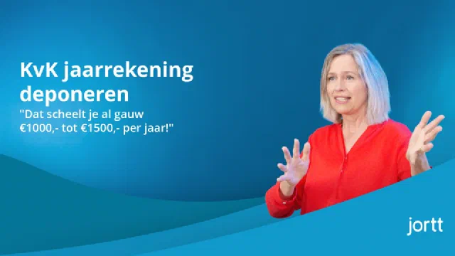 KvK jaarrekening deponeren