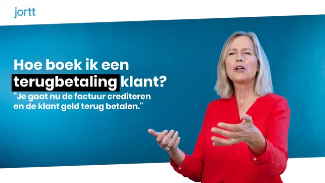 Hoe boek ik een terugbetaling klant?