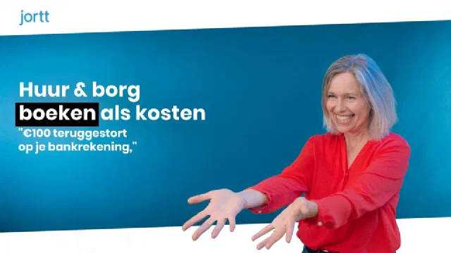 Huur & borg boeken als kosten