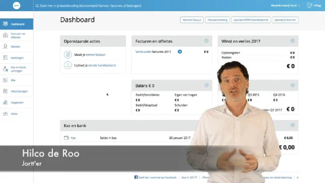 Jortt Update - Realtime boekhouden dankzij bankkoppeling bunq