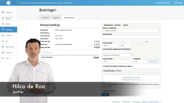 Update: Intracommunautaire verwerving boeken in boekhoudprogramma Jortt