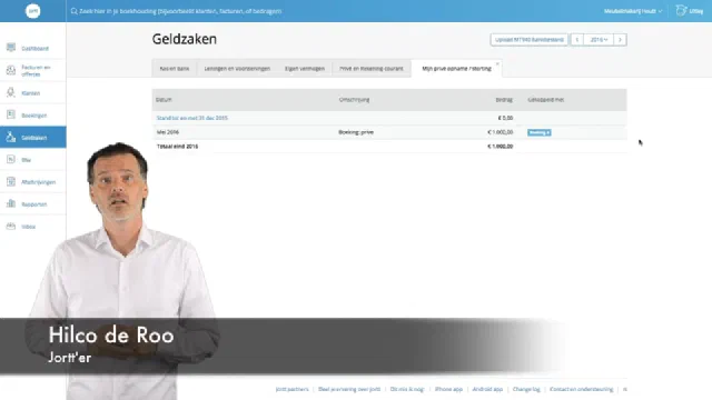 Update: Realtime jaarafsluiting boekhouding
