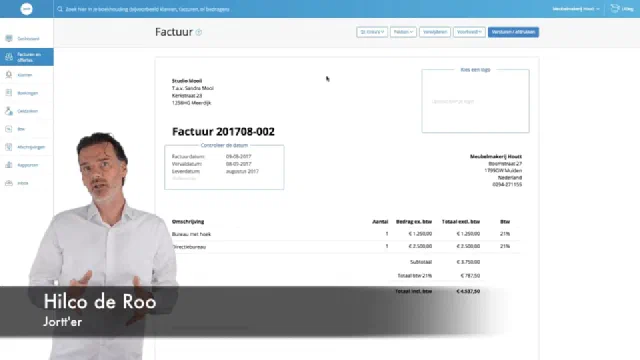 Jortt Update: UBL factuur meesturen met de pdf factuur