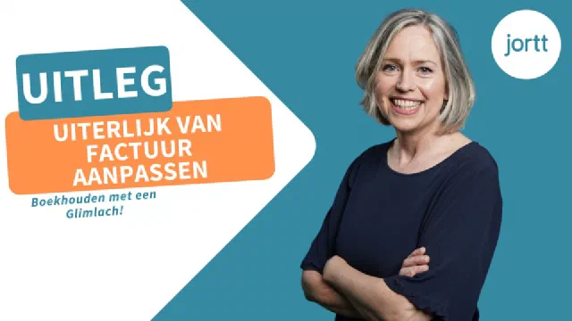 Uiterlijk van factuur aanpassen | Uitleg