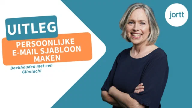 Persoonlijke e-mail sjabloon maken | Uitleg