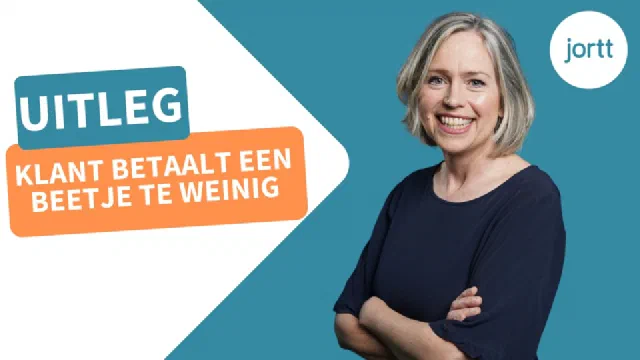 Klant betaalt een beetje te weinig | Uitleg