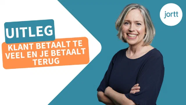 Klant betaalt te veel en je betaalt terug | Uitleg