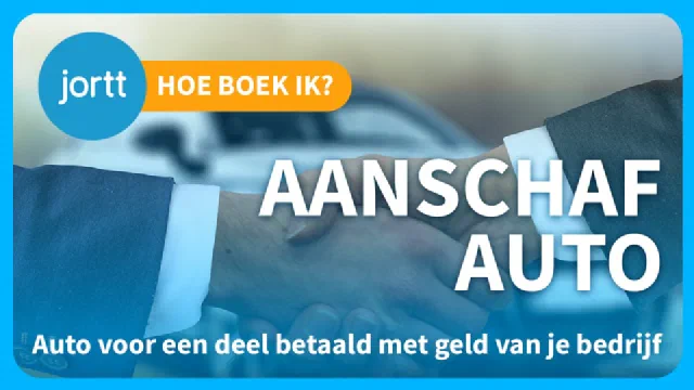 Aanschaf auto: Deels betaald met zakelijk geld.