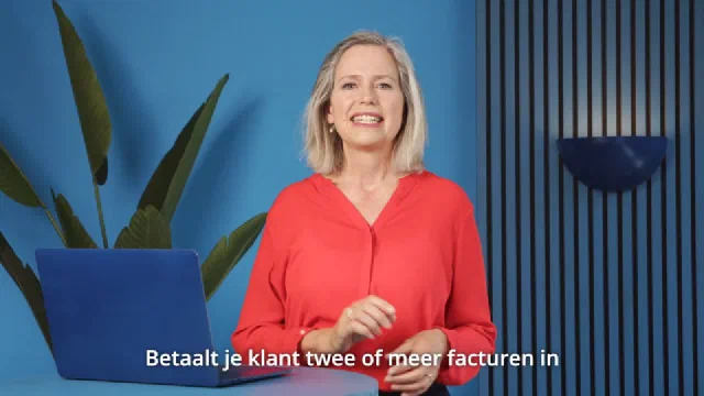 Twee verkoopfacturen, één betaling