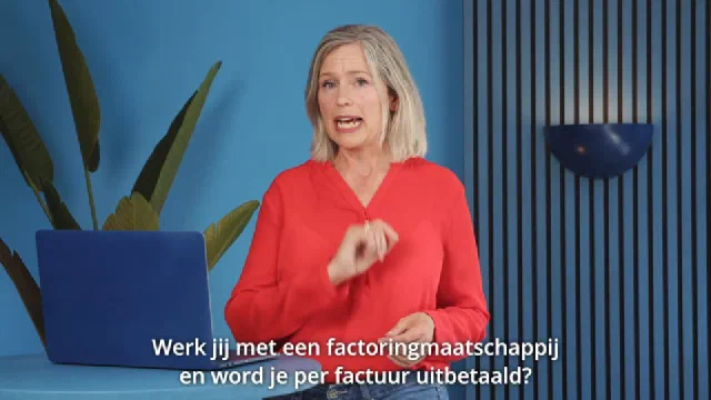 Hoe boek ik factoring per factuur