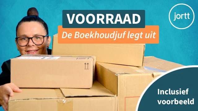 Voorraad | Cursus boekhouden door de boekhoudjuf