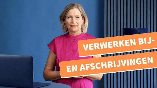 Verwerken van je bij- en afschrijvingen in Jortt