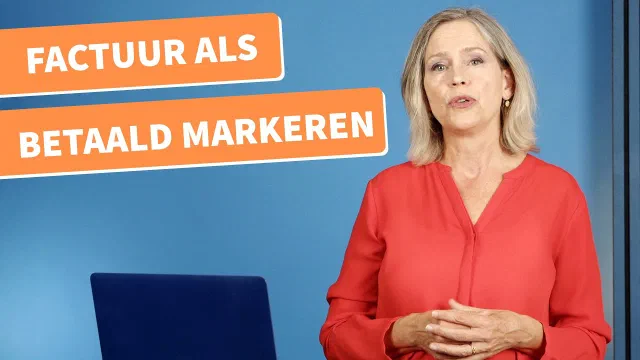 Een factuur als betaald markeren met Jortt