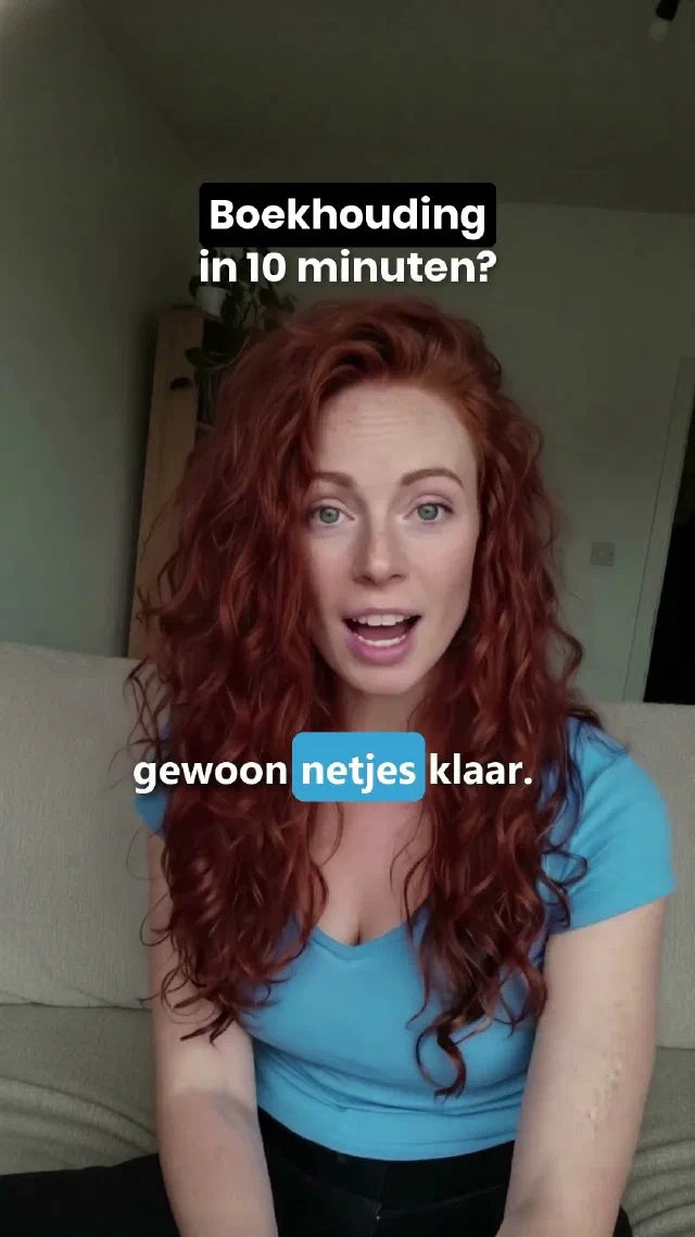 Hoe kan je minder tijd kwijt zijn aan je boekhouding?