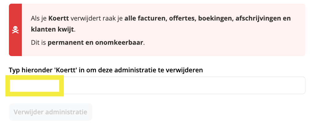 Geef de naam van het account op