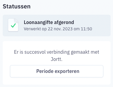 Periode exporteren