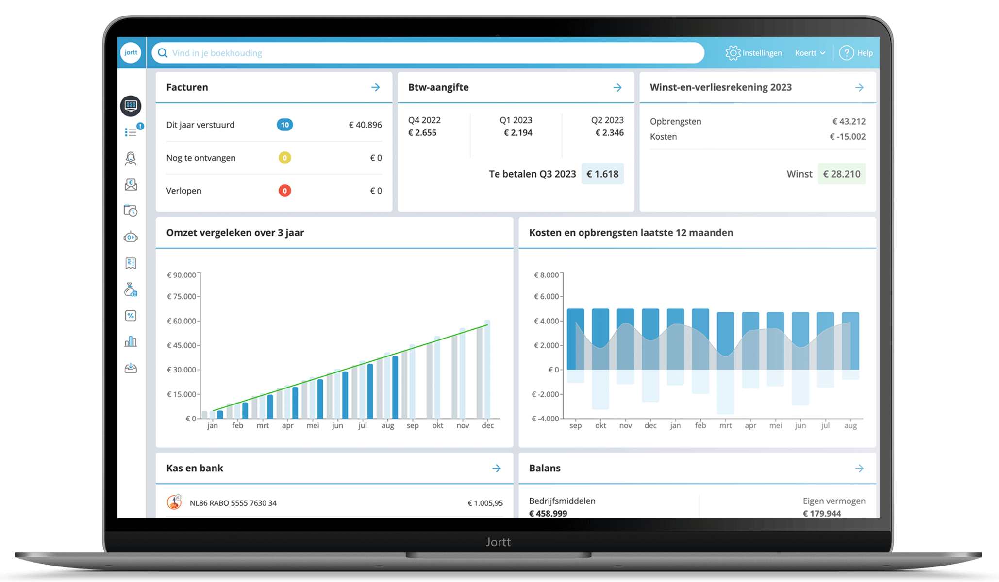 Jortt Dashboard