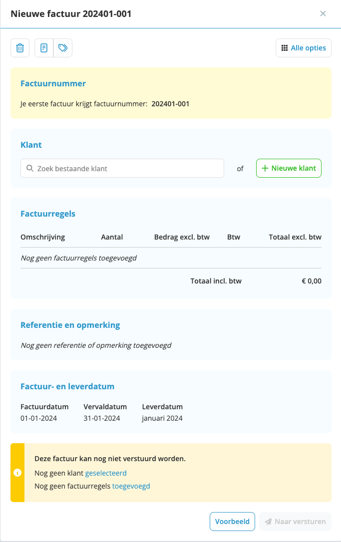 Factuur maken met factuurprogramma Jortt